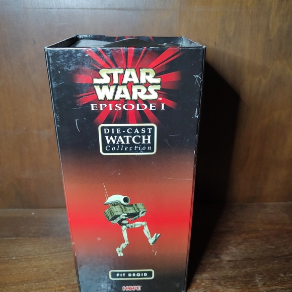 Vintage Star Wars Episode 1 Box-Set of 4 Die-Cast Watches In Box LIMITED ED - Picture 2 of 6